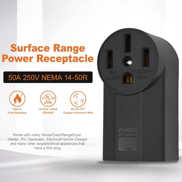 NEMA 14-50R Receptacle